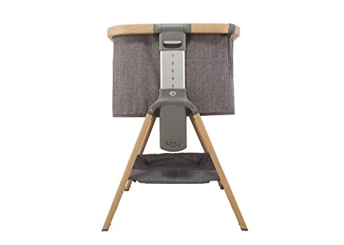 Tutti Bambini CoZee® Bedside Crib/Co-Sleeper (Oak and Charcoal)