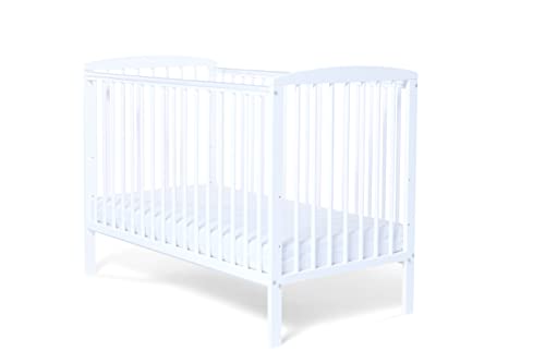 White Baby Elegance Starlight Cot for sale