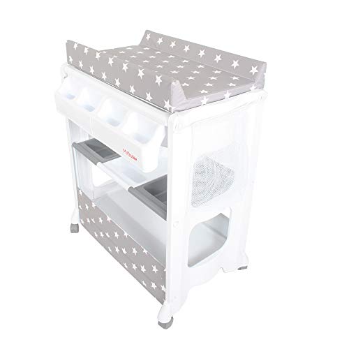 Babiie Baby Changing Unit: Concealed Bath & Storage