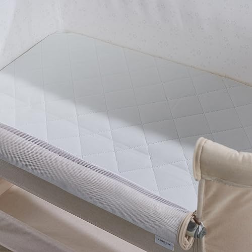 Snoozie Bedside Crib - Soft Shell | Co Sleeper