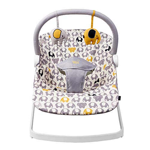 BABABING Float Baby Bouncer | Ellie Elephant Print