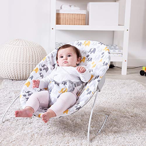 Bambino Bouncer with Elephant Pattern