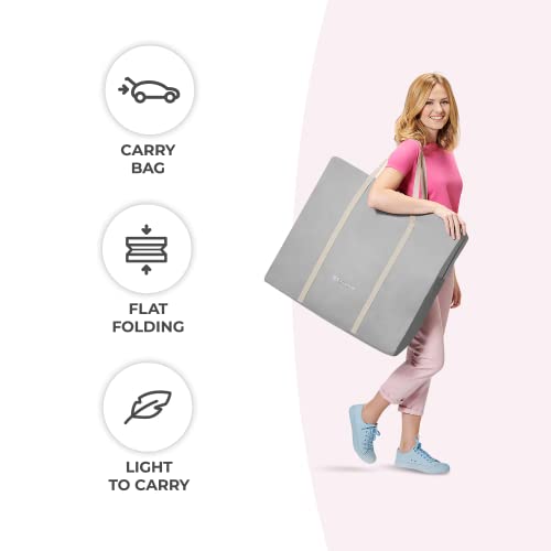 Kinderkraft Baby Crib 3 in 1 LOVI, Gray