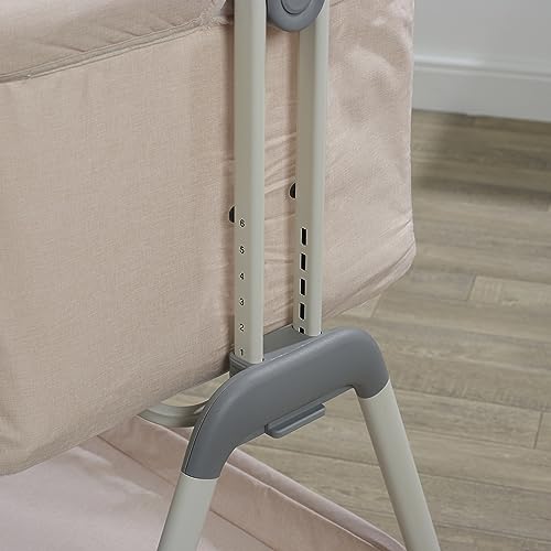 Snoozie Bedside Crib - Soft Shell | Co Sleeper