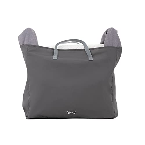 Graco Bedside Bassinet/Crib, Foldable - Pearl