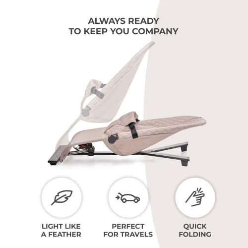 Kinderkraft Mimi Baby Bouncer: Adjustable, Scandinavian Design