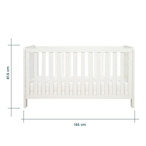 Tutti Bambini Alba Cot Bed | 140x70cm | 3in1