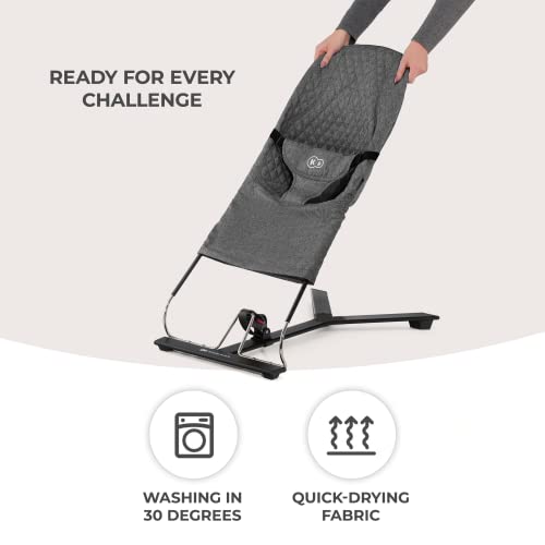 Kinderkraft Mimi Baby Bouncer: Adjustable, Scandinavian Design