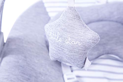 Cozy Bounce Unisex Baby Bouncer - Linen