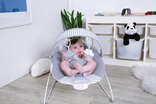 Cozy Bounce Unisex Baby Bouncer - Linen