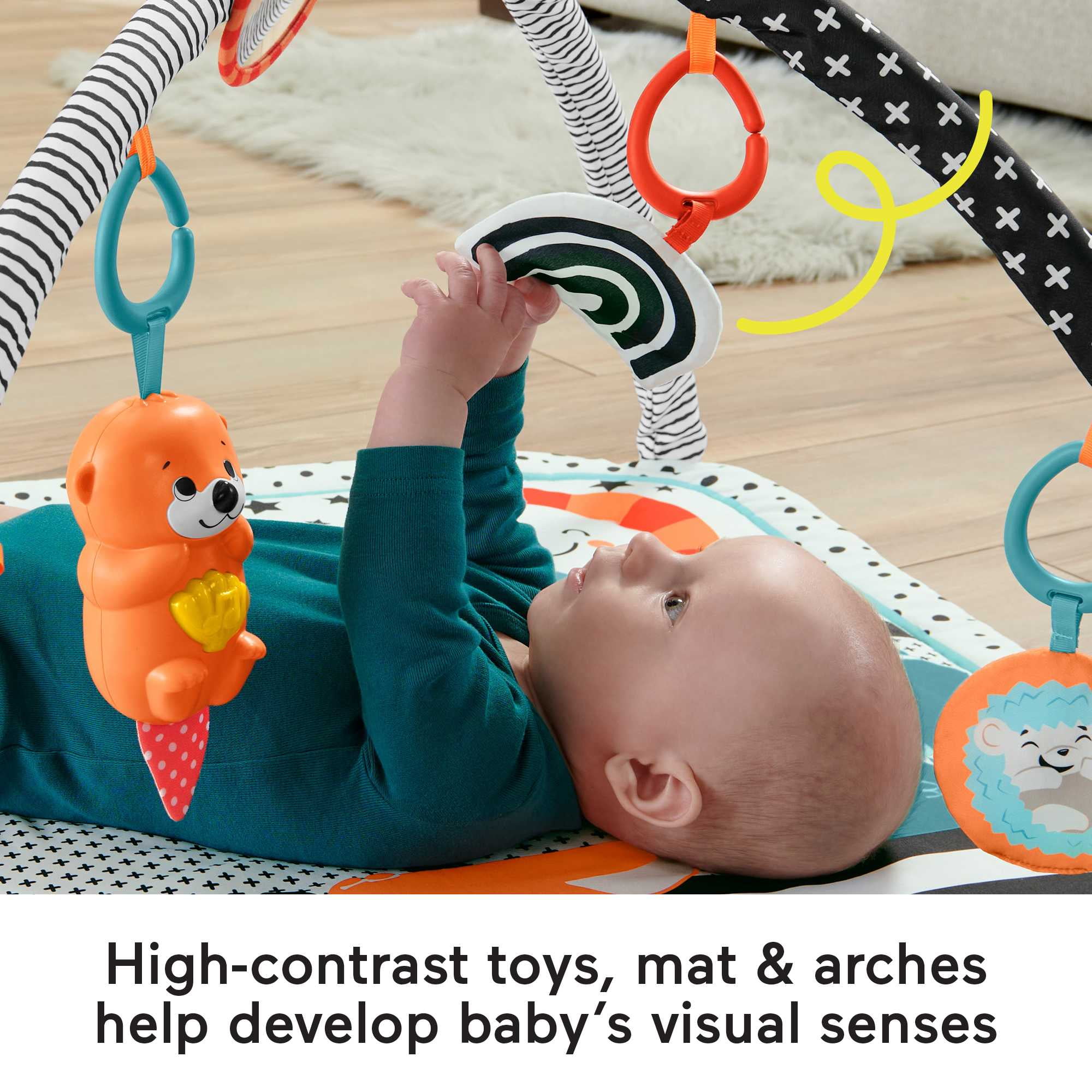 Fisher-Price Music and Light Playmat with Toys