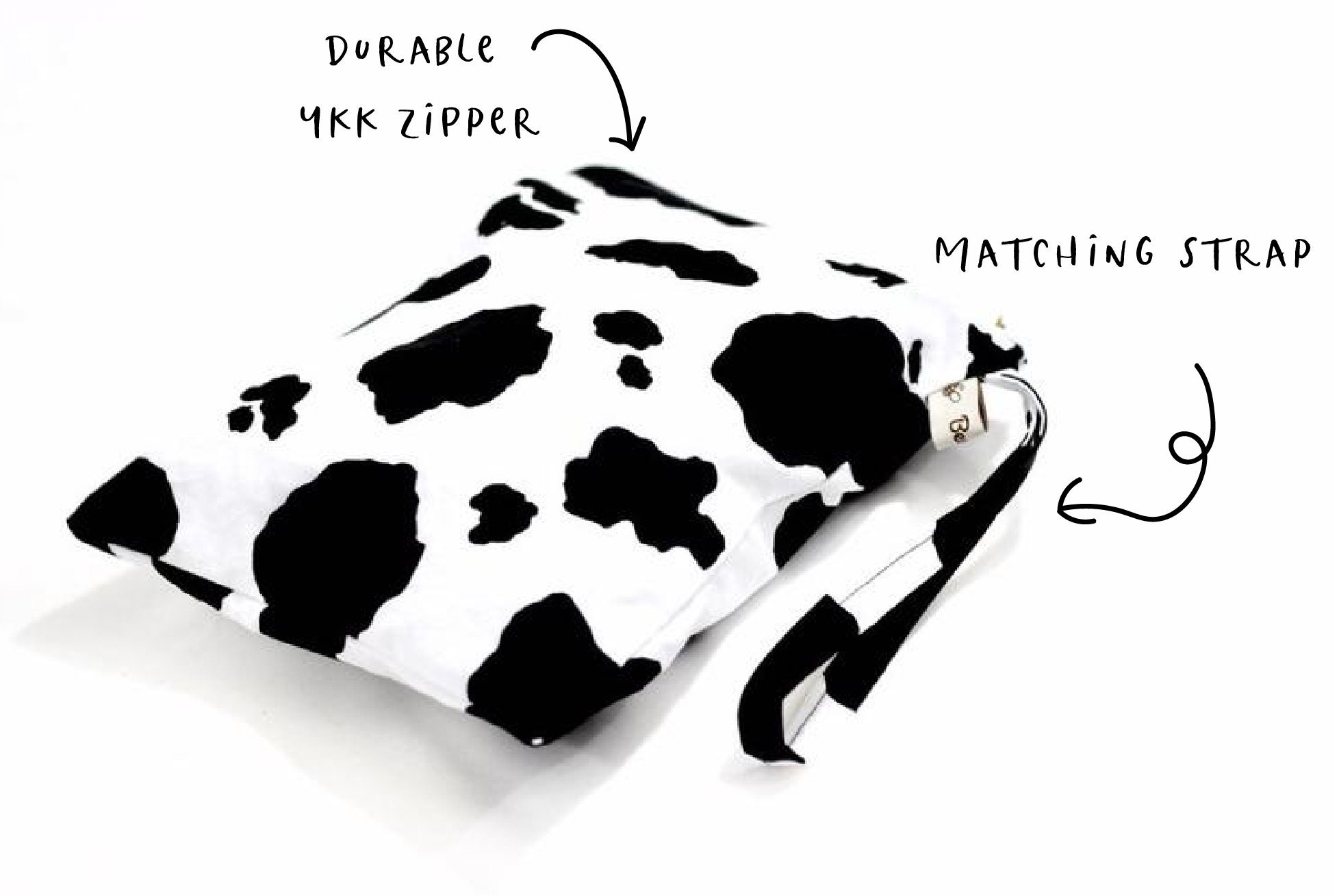 Cow Print Wet Bag