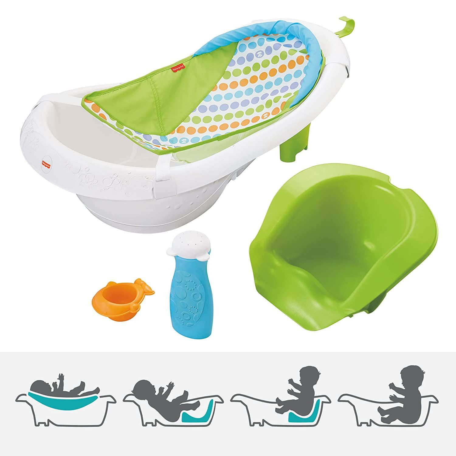 Fisher Price 4-in-1 Baby Bath Tub