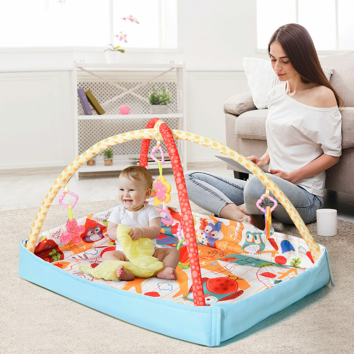 Multifunctional Baby Activity Gym Play Mat