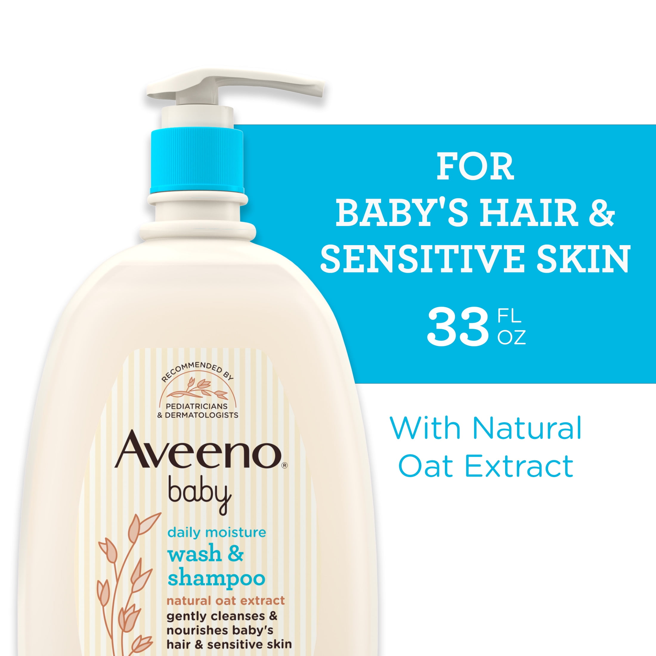 Aveeno Baby Gentle Bath Wash & Shampoo
