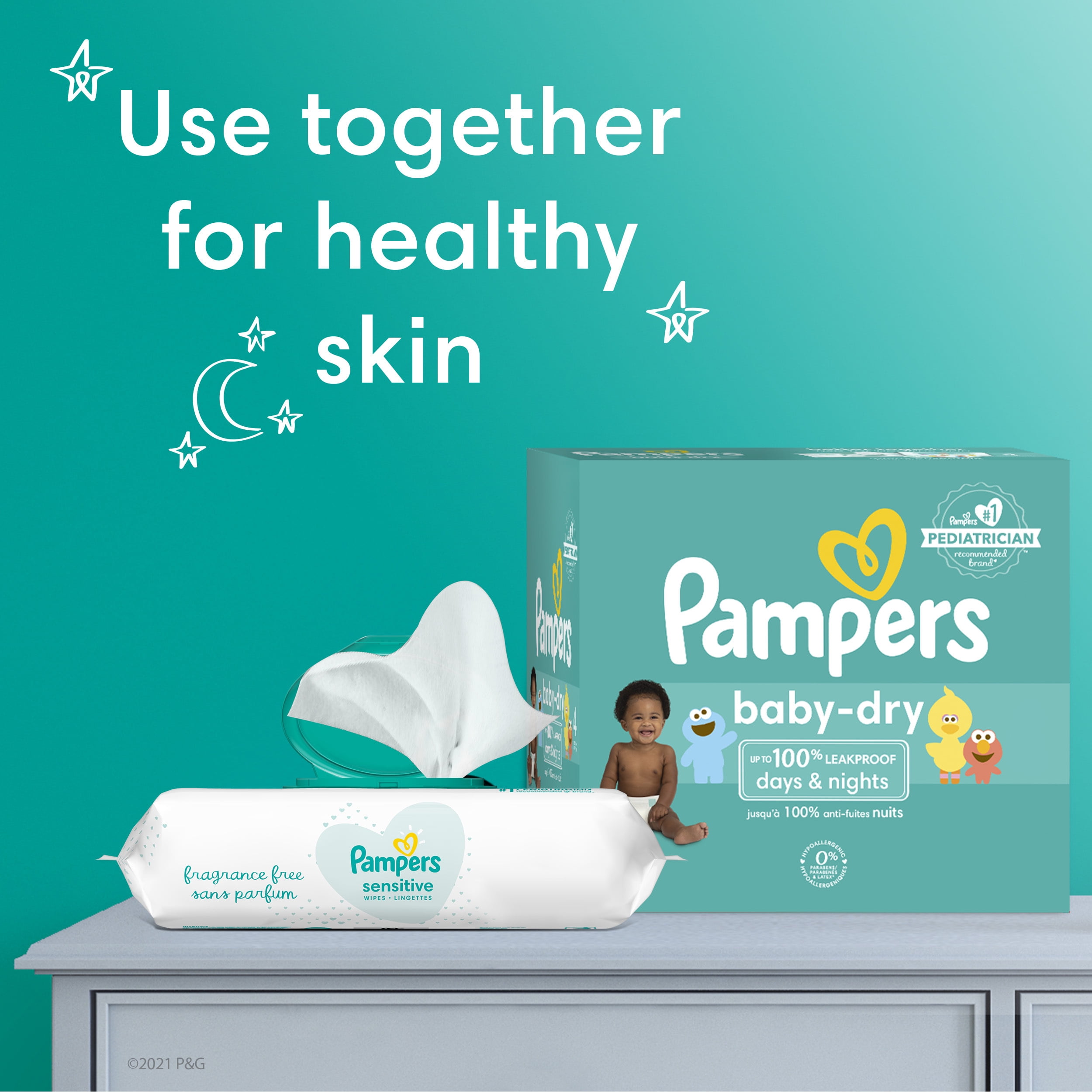 Pampers Size 6, 21 Count Diapers