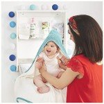 Badabulle Wall Mounted Changing Table with Mat and Storage