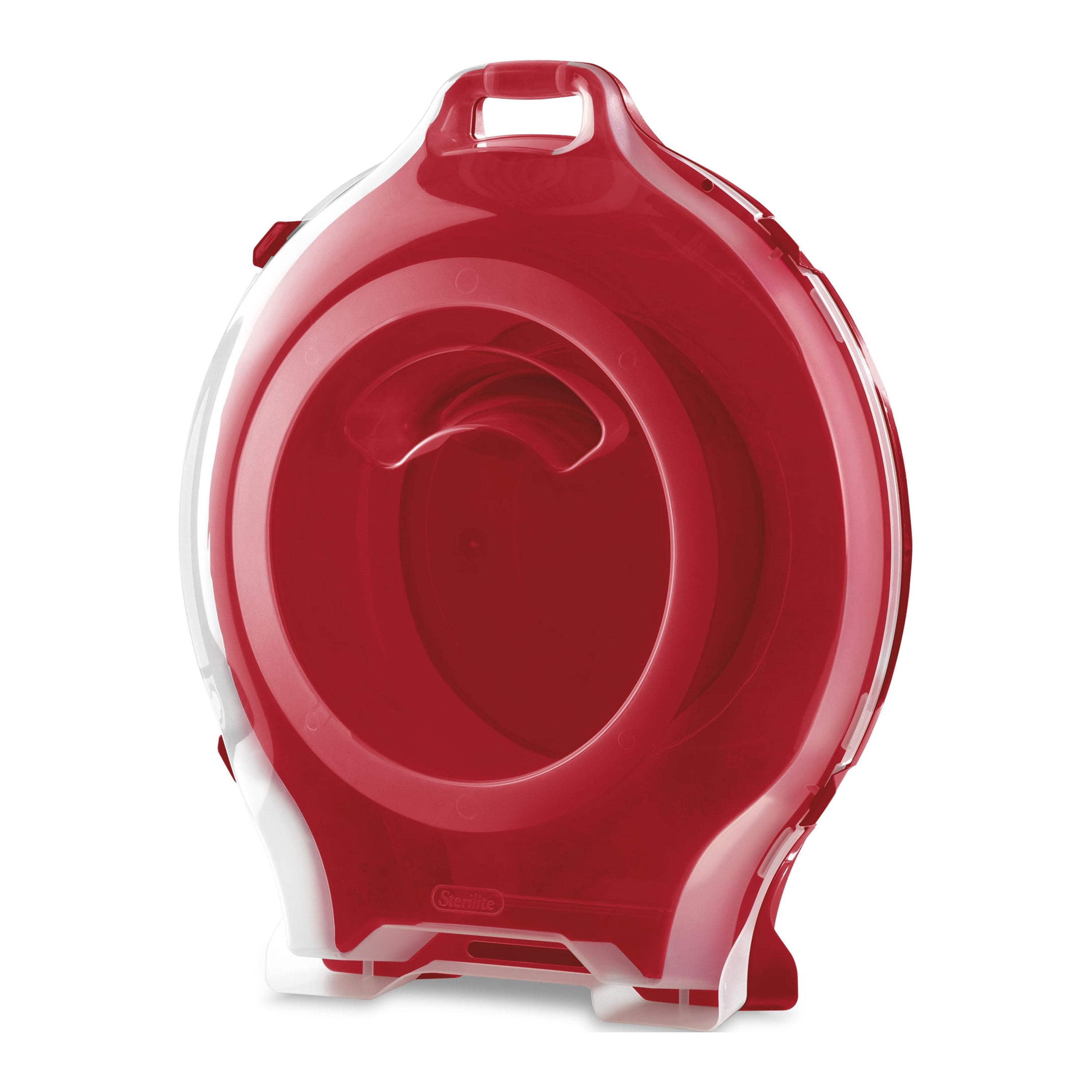 Sterilite Nesting Wreath Box Plastic, Infra Red