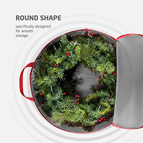 Premium Christmas Wreath Storage Bag - Set of 2