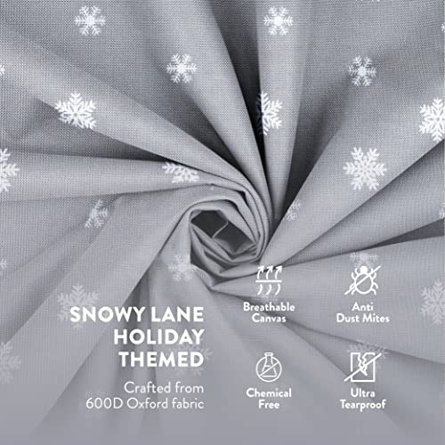 Jumbo Christmas Tree Storage Bag - Snowy Design