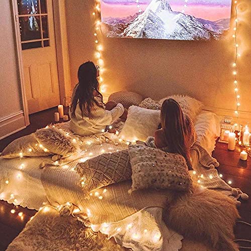 43ft Indoor/Outdoor Globe String Lights, Warm White