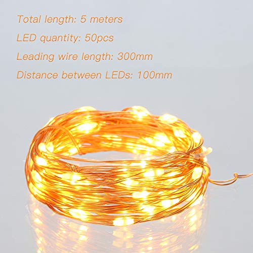 Battery-Operated Fairy Lights for Holidays and Events