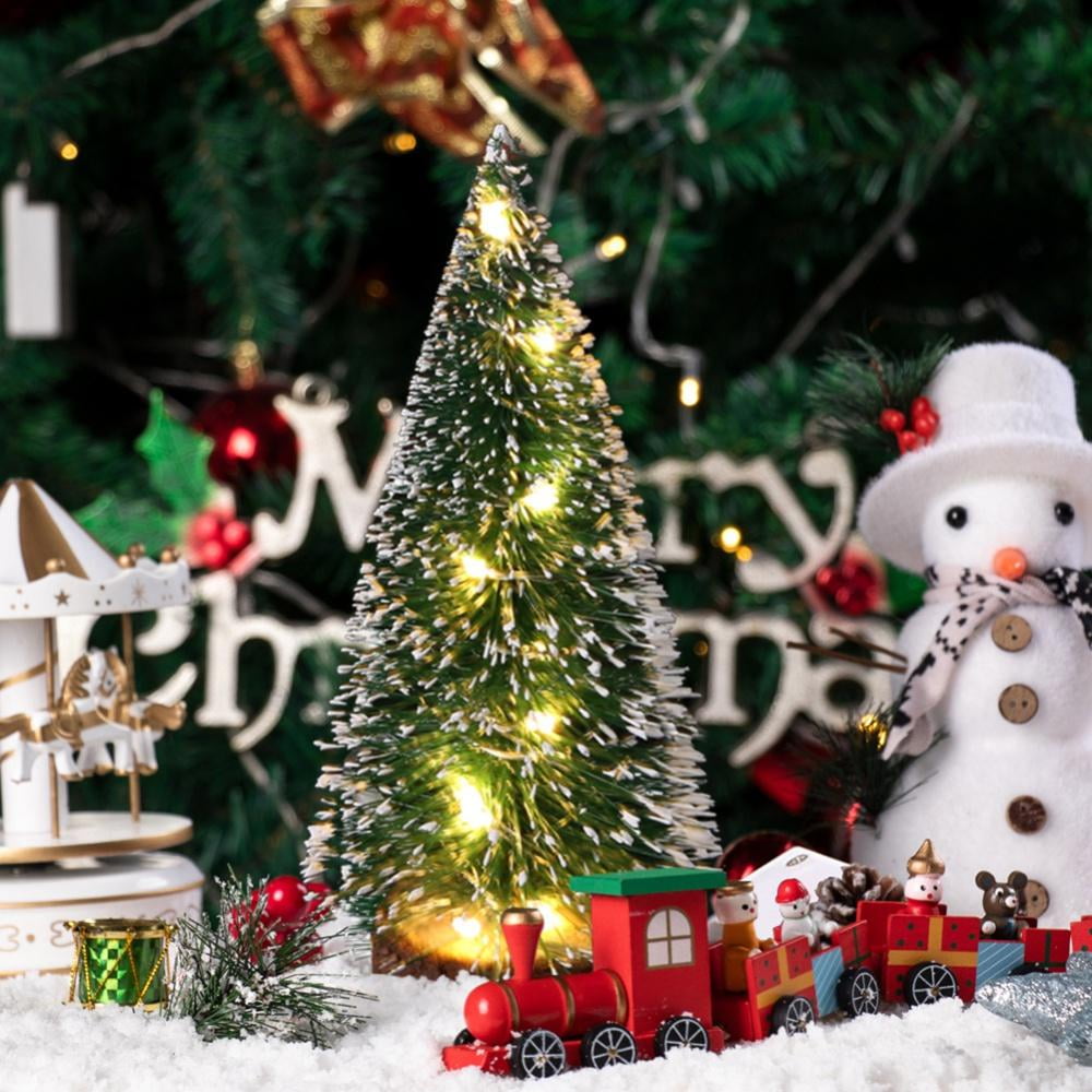Tabletop LED Mini Xmas Tree with Lights