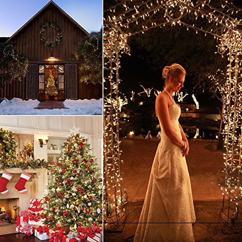 LOENDE Battery Operated Outdoor Christmas Lights