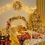 100 LED Warm White Christmas String Lights