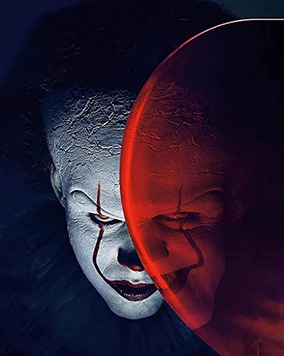 Halloween Horror Villain Poster Set, Bedroom Decor