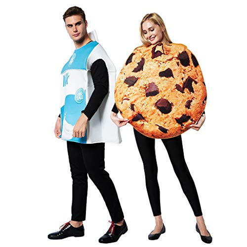 Cookies and Milk Box Couple Costume for Halloween