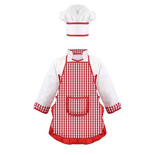 11-pc Dress Up Set for Kids - Pirate, Chef, Construction Worker, Policeman