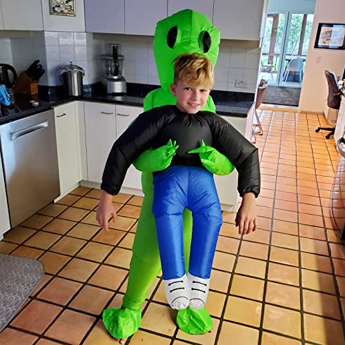 Kid's Blow Up Alien Halloween Costume