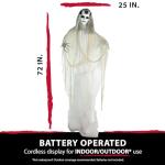 Animated Moaning Skeleton Bride Halloween Prop