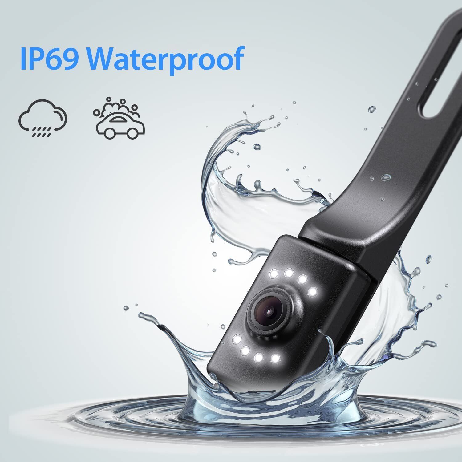 HD Night Vision Rear View Backup Camera
