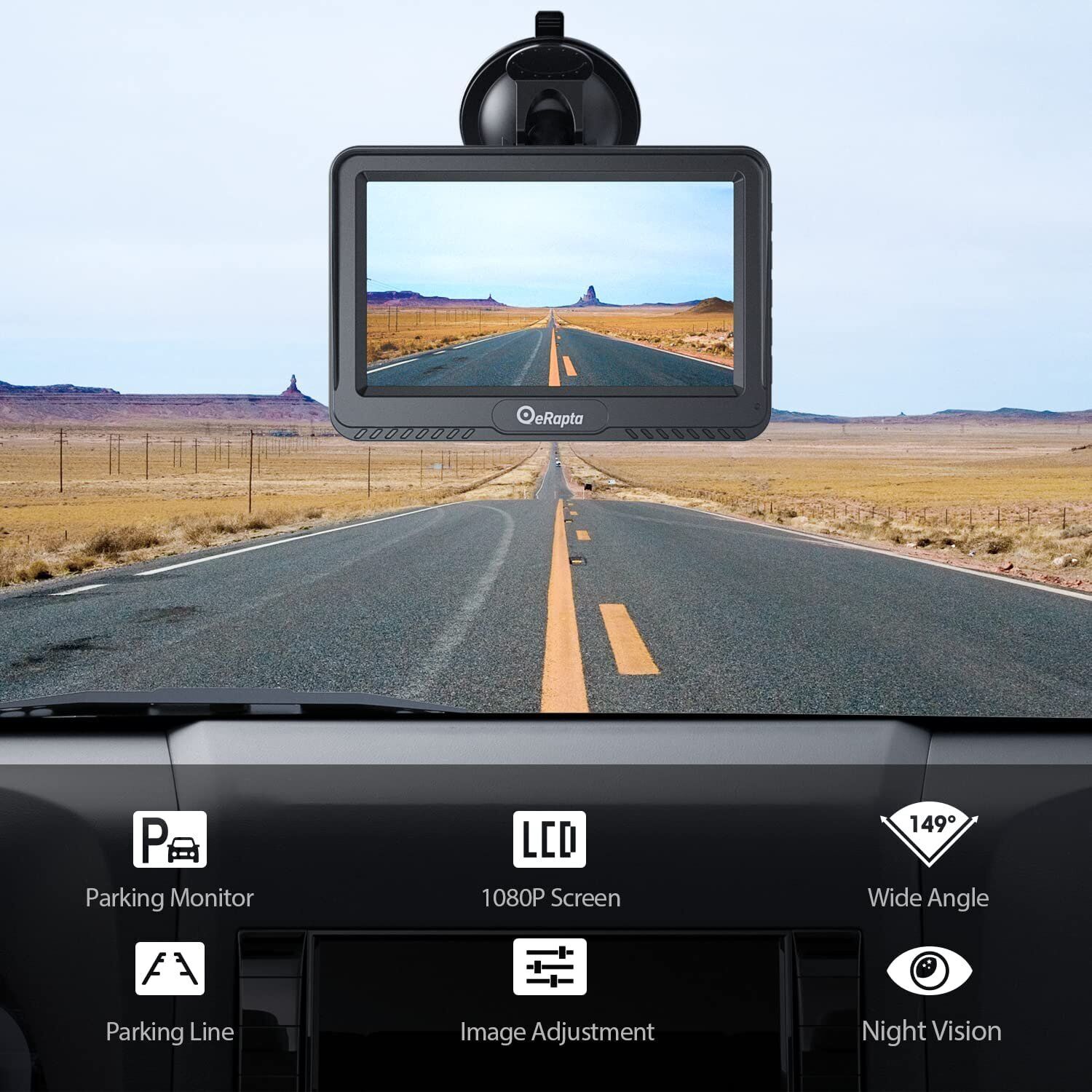 HD Night Vision Rear View Backup Camera