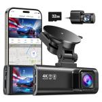 REDTIGER 4K/2.5K Full HD Front Rear Dash Cam