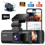 REDTIGER F7N 4K Front and Rear Dashcam