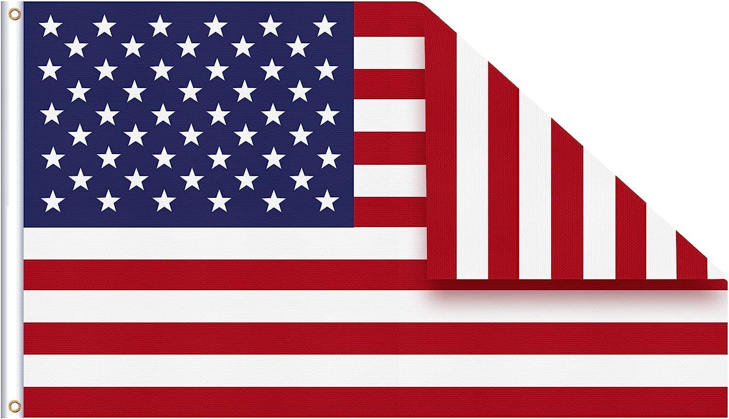 Double Sided 3-Ply Heavy Duty US Flag