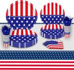 24-Person American Patriotic Party Supply Set