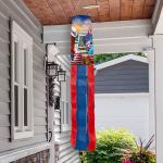 Patriotic Beachfront Fireworks Windsock - 40"L