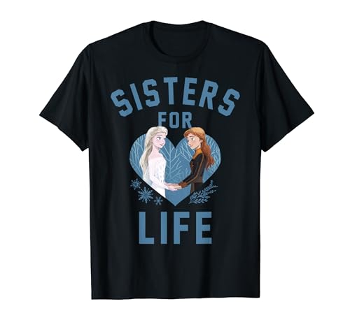 Frozen 2 Sisters For Life Portrait T-Shirt