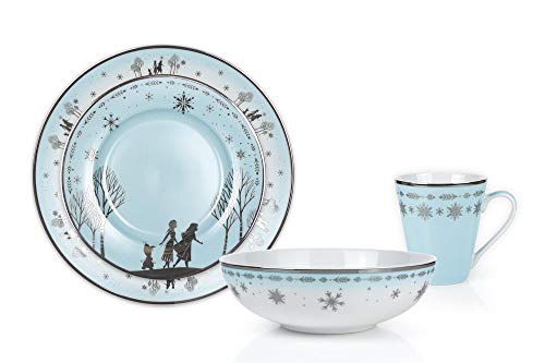 Frozen 2 Anna & Elsa Ceramic Dinnerware Set