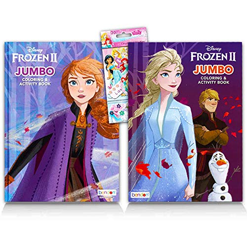Frozen 2 Coloring Book Set + 100 Stickers