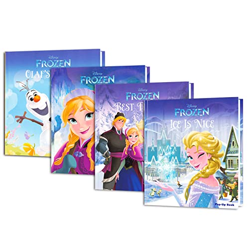 Frozen Pop Up Books Set: Bedtime Stories, Stickers