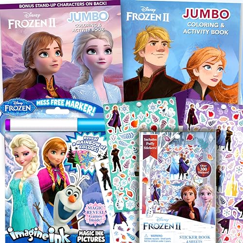 Frozen 2 Activity Set with Coloring Book & Stickers