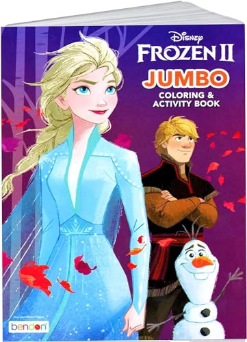 Frozen 2 Coloring Book Set - Educational Fun for Kids
