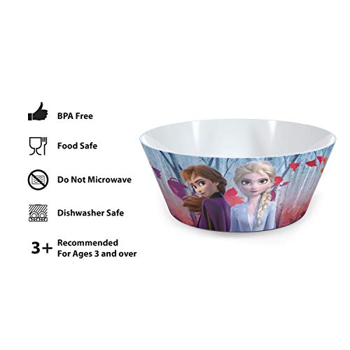 Disney Frozen 2 5-Piece Dinnerware Set - Kid-Friendly