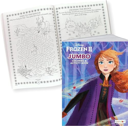 Frozen 2 Coloring Book Set - Educational Fun for Kids