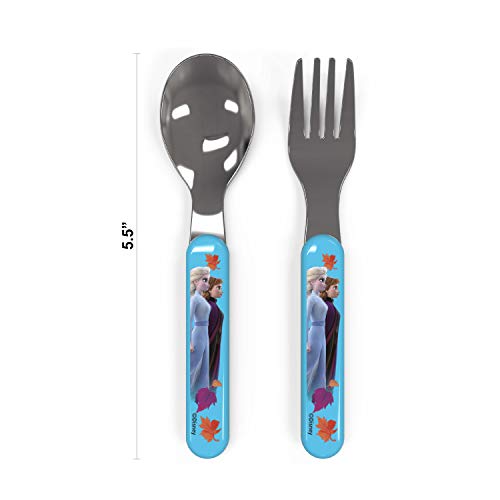 Disney Frozen 2 5-Piece Dinnerware Set - Kid-Friendly